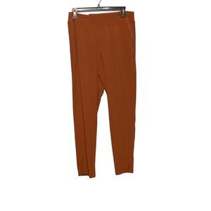 Members Mark Woven Lightweight Joggers Rust Colored Women's Size Small
